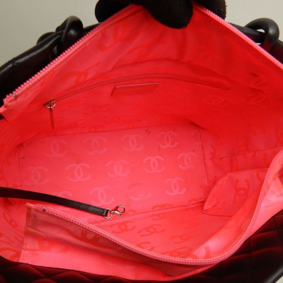 Chanel Large Tote Bag Cambon Line Calf Black - Picture 6 of 6